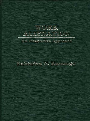 cover image of Work Alienation